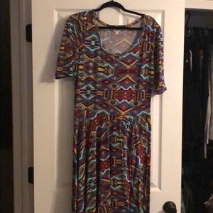 Aztec print lularoe dress